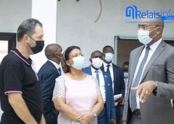 PAT : le Dr Guy Patrick Obiang sur le chantier de la nouvelle maternité du CHUL